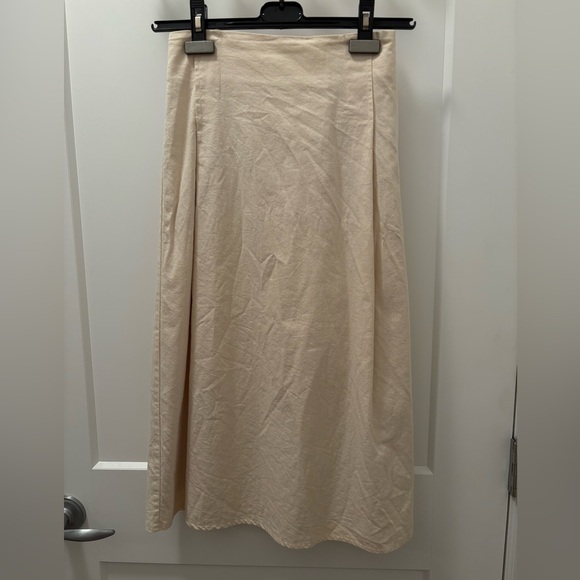 Sold Oak + Fort A-line midi skirt | size s - Picture 1 of 4
